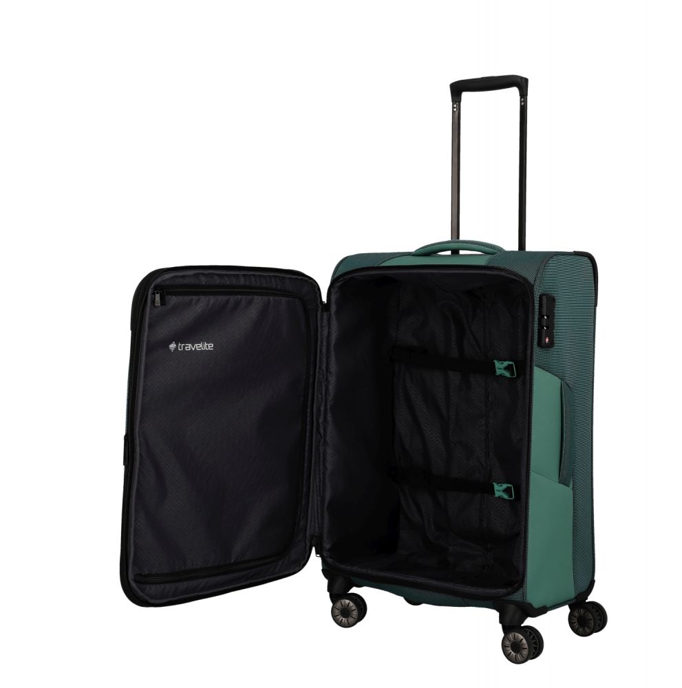 Travelite Viia 4w Trolley M  67 Eukalyptus #7