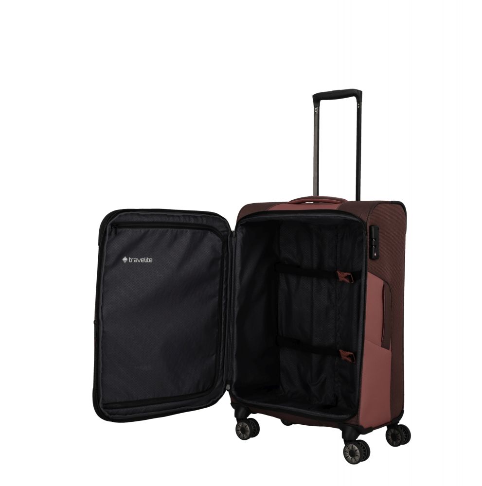 Travelite Viia 4w Trolley M  67 Frühlingsrose #7