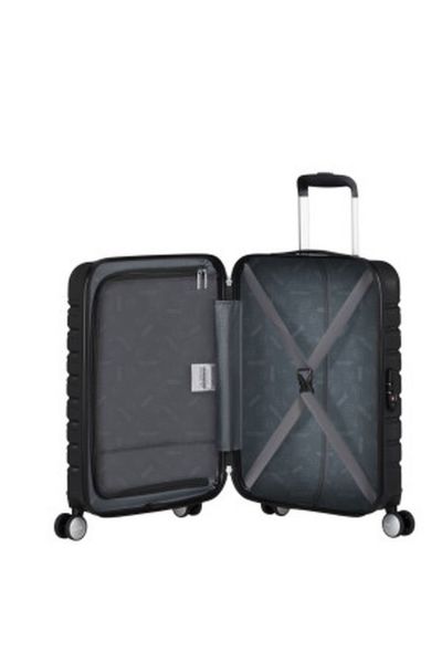 American Tourister Flashline Spinner 55/20 Tsa Shadow Black #7