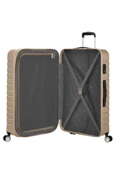 American Tourister Flashline Spinner 78/29 Exp Tsa Ivory Gold #7