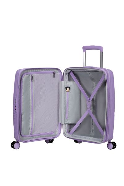 American Tourister Mickey Magic Spinner 55/20 Exp Tsa Mickey Soft Lilac #7