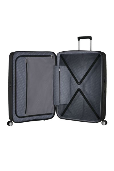 American Tourister Soundbox Spinner 80/30 Tsa Exp Bass Black #7