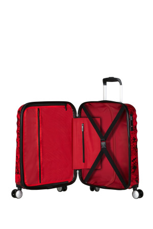American Tourister Wavebreaker Disney Spinner 55/20 Tsa Disney Fl Mickey Comics Red #7