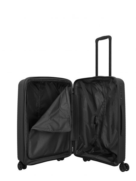 Travelite Air Stripe Trolley 4w M exp Black #7