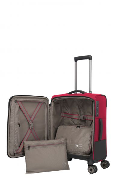 Travelite Crosslite 4w Trolley S Red #7