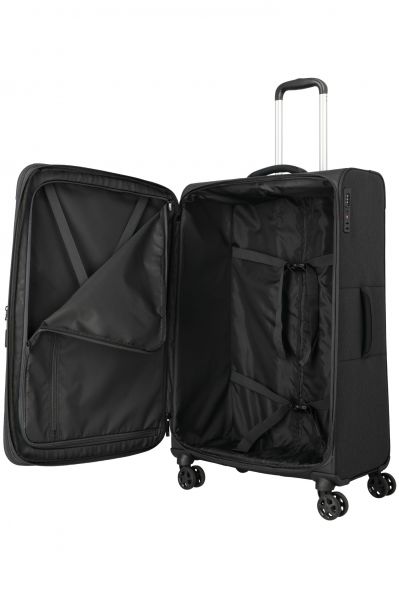 Travelite Kick Off Trolley 4w L exp. Black #7