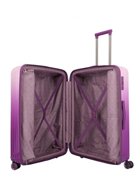 Travelite Lascana Edition 4W L/M/S Kofferset Purple Degrade #7